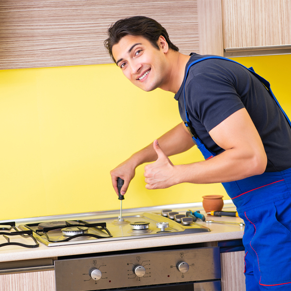 can you provide references from satisfied stove repair customers in Riverside Kansas